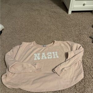 Peach 'NASH' Tee